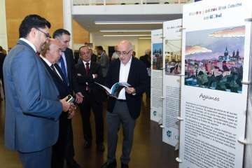 La fiesta aniversario de Global se celebró este miércoles en el Cabildo grancanario (Foto TA)